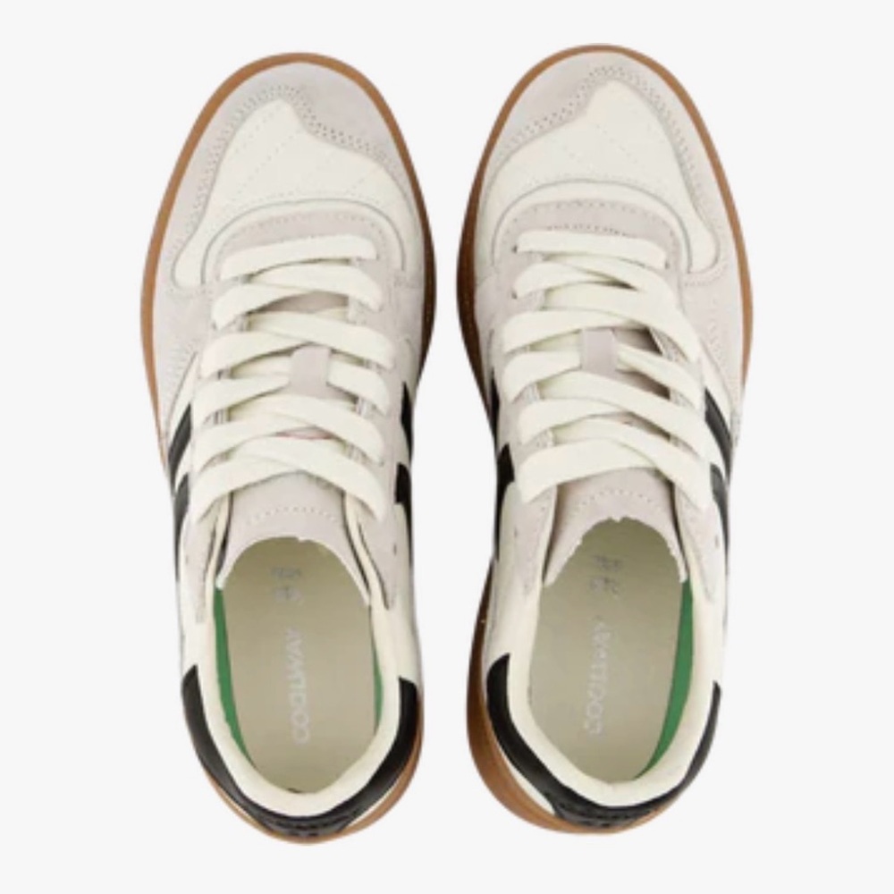 Men's Coolway Sneakers | Off-white and Black | Size US 8 (EU 42)